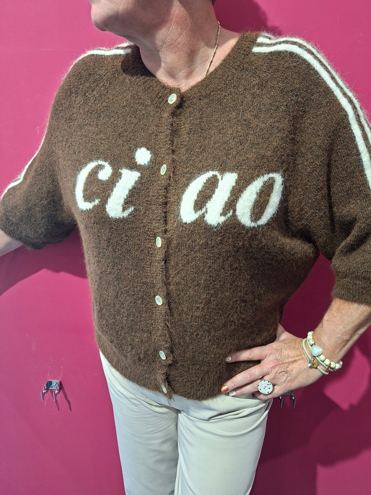 Pull gillet Nora