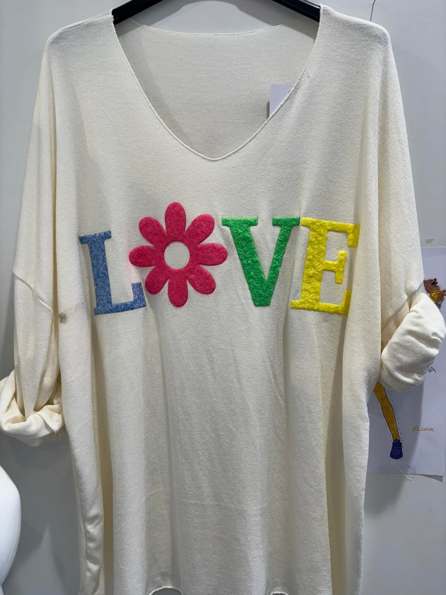 Pull fin "Love"