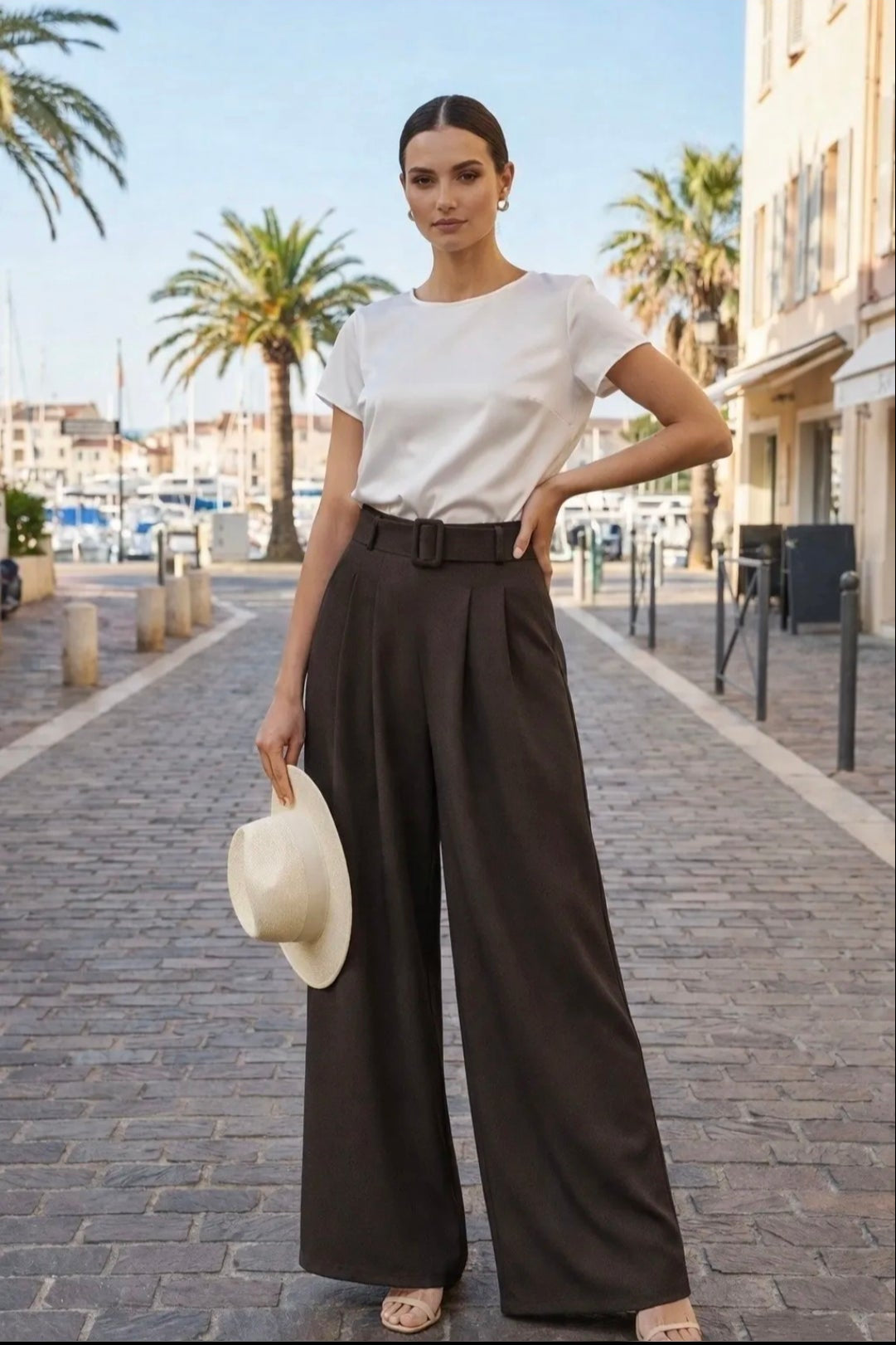 Pantalon Palazzo