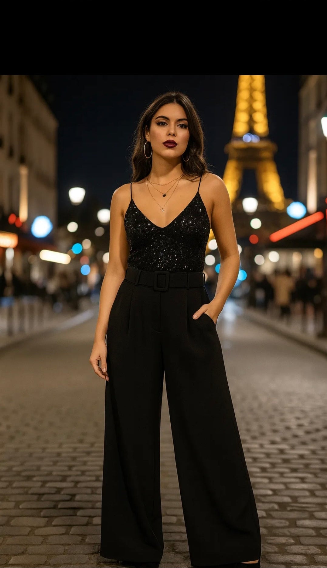 Pantalon Palazzo