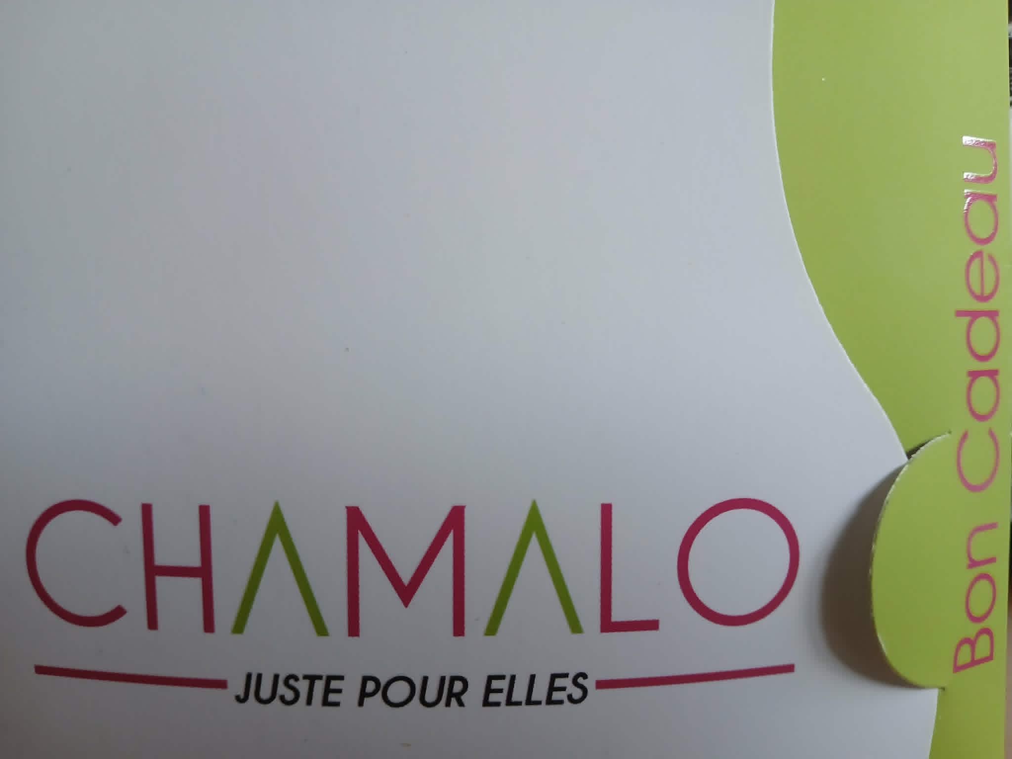 chamalo bon cadeau